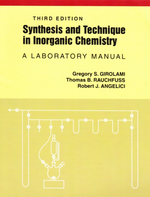 Cover image for book Synthesis and Technique in Inorganic Chemistry: A Laboratory Manual