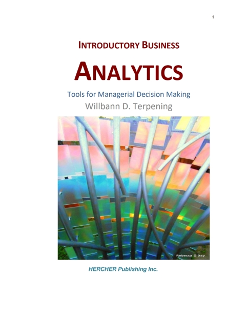 Cover image for book Introductory Business Analytics: Tools for Managerial Decision making