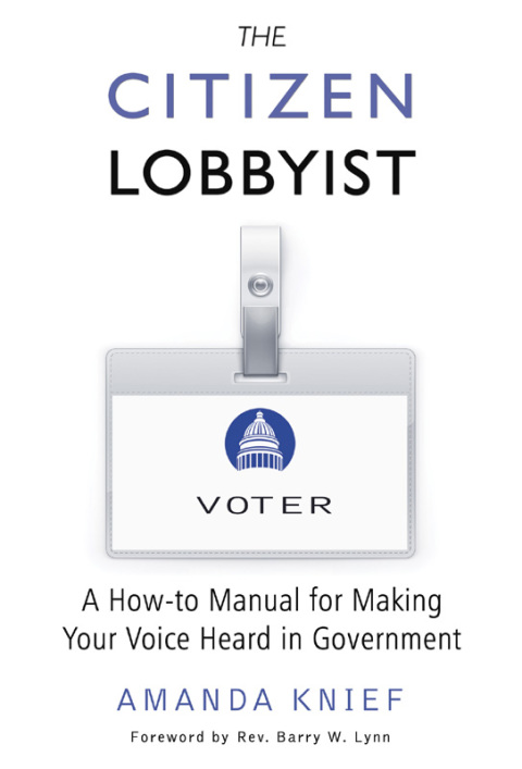 Cover image for book The Citizen Lobbyist