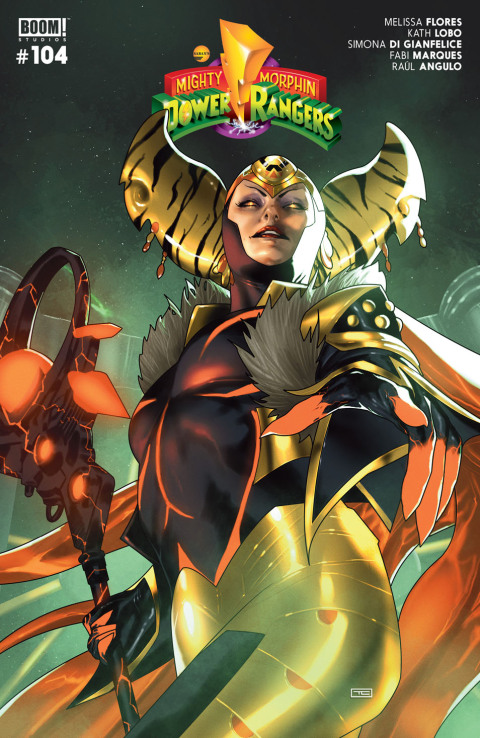 Cover image for book Mighty Morphin Power Rangers #104
