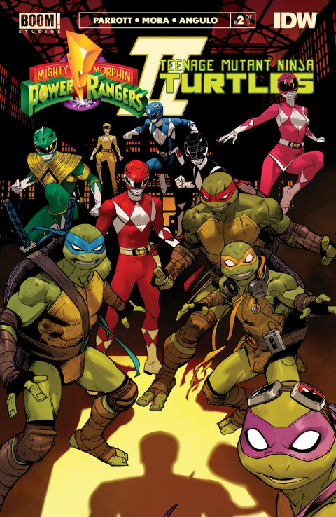 Cover image for book Mighty Morphin Power Rangers/ Teenage Mutant Ninja Turtles II #2