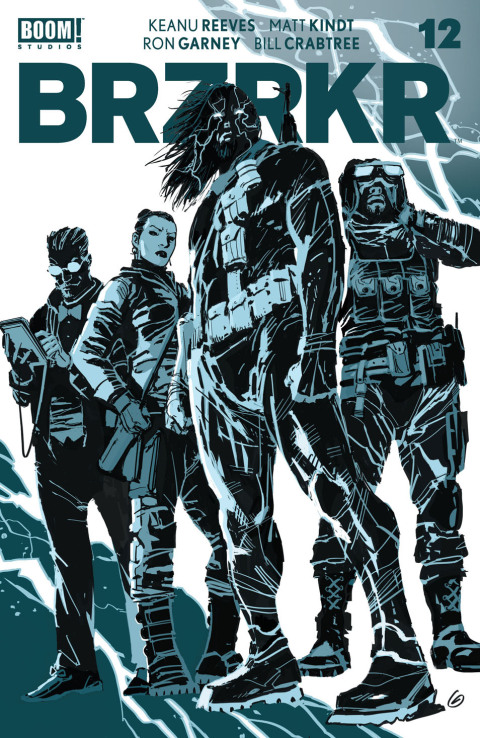 Cover image for book BRZRKR #12
