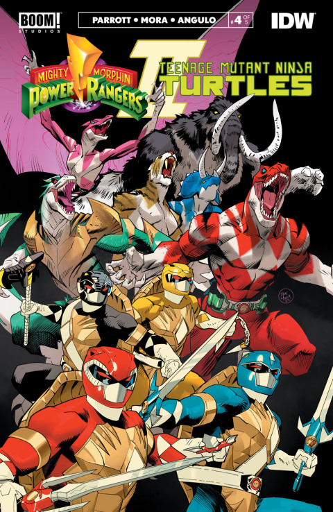 Cover image for book Mighty Morphin Power Rangers/ Teenage Mutant Ninja Turtles II #4