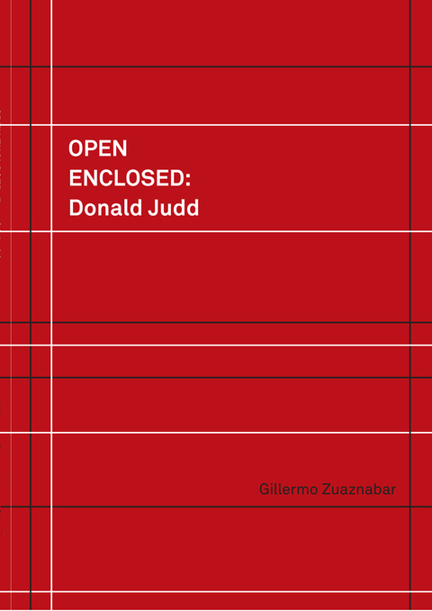 Cover image for book Open Enclosed: Donald Judd