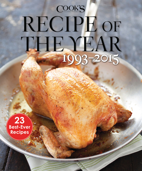 Cover image for book Recipe of the Year 1993-2015