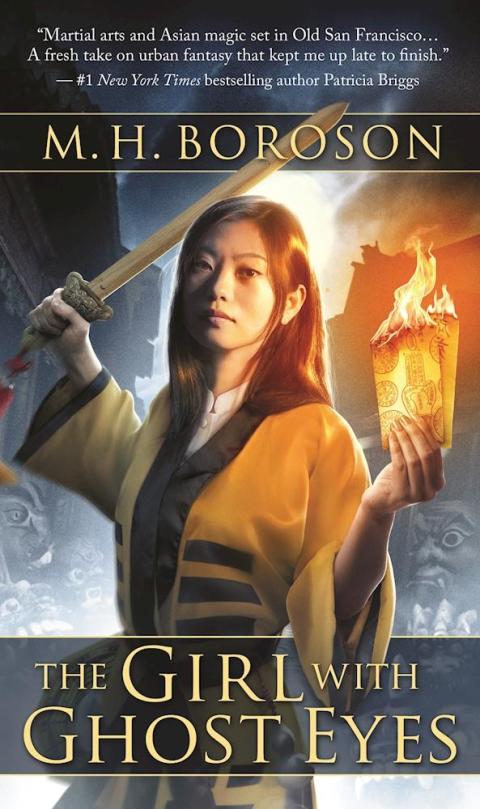 Cover image for book The Girl with Ghost Eyes