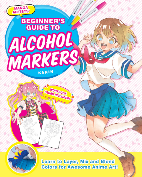 Cover image for book Manga Artists' Beginners Guide To Alcohol Markers