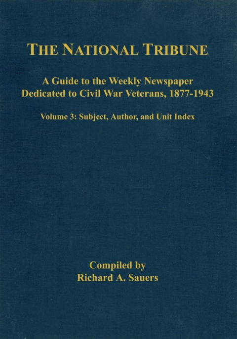 The National Tribune Civil War Index 