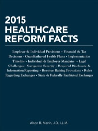 Cover image: 2015 Healthcare Reform Facts