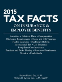 2015 Tax Facts On Insurance 127th Edition Vitalsource