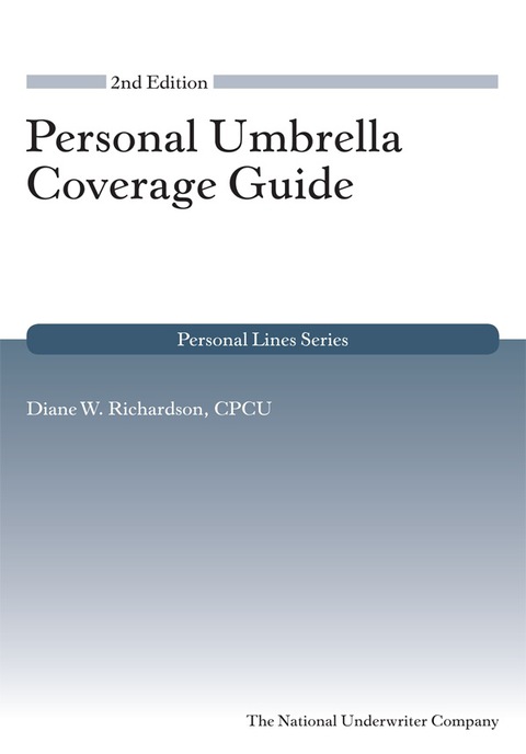 Cover image for book Personal Umbrella Coverage Guide