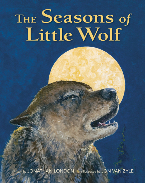 Cover image for book The Seasons of Little Wolf