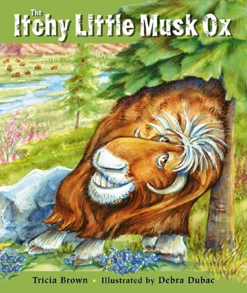 Cover image for book The Itchy Little Musk Ox
