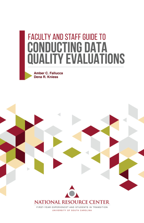 Cover image for book Faculty and Staff Guide to Conducting Data Quality Evaluations