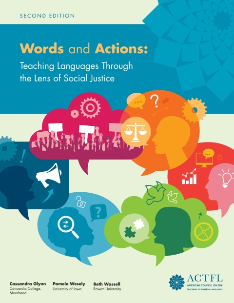 Cover image for book Words & Actions: Teaching Languages Through the Lens of Social Justice