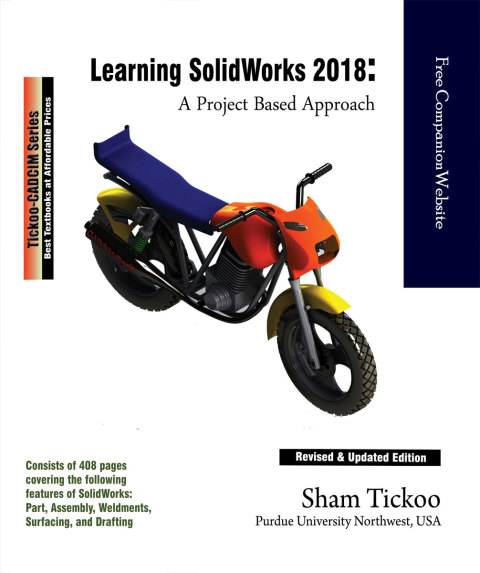 Cover image for book Learning SOLIDWORKS 2018: A Project Based Approach