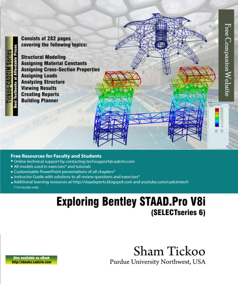 Cover image for book Exploring Bentley STAAD.Pro V8i (SELECTseries 6)