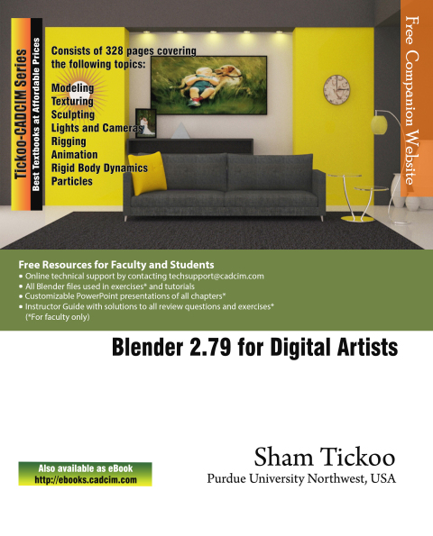 Cover image for book Blender 2.79 for Digital Artists