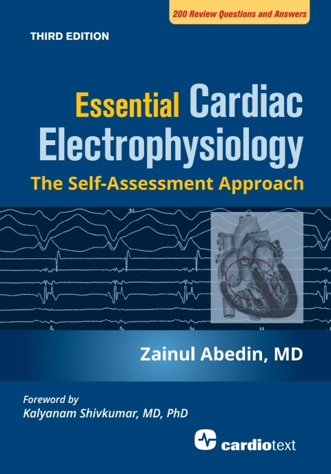 Cover image for book Essential Cardiac Electrophysiology, Third Edition