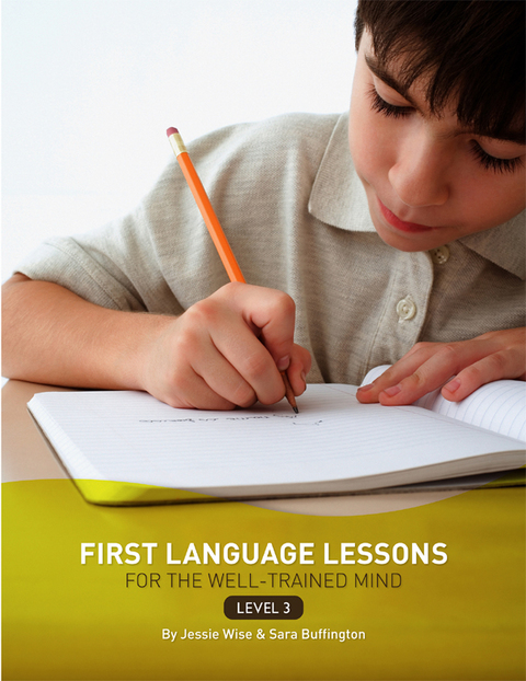 Cover image for book First Language Lessons Level 3