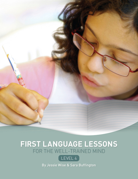 Cover image for book First Language Lessons Level 4