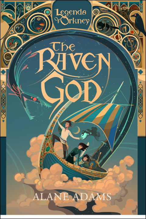 Cover image for book The Raven God