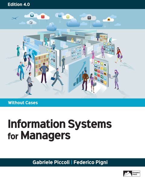 Cover image for book Information Systems for Managers:  Without Cases