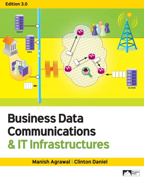 Cover image for book Business Data Communications and IT Infrastructures