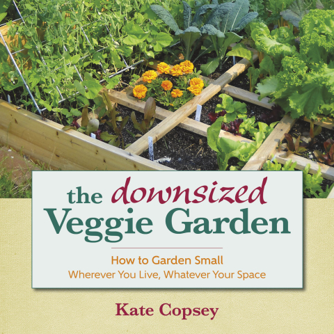 Cover image for book The Downsized Veggie Garden