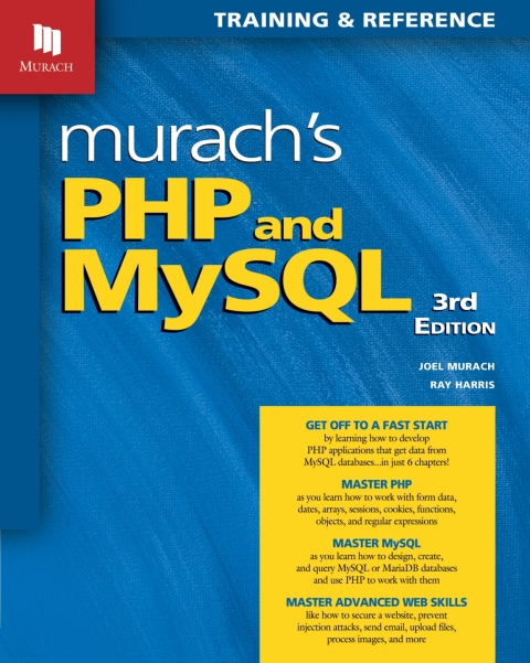 Page Fidelity Murach's PHP and MySQL; $52.50
