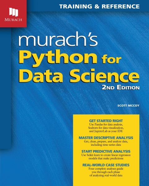 Murach's Python for Data Science (2nd Edition) 