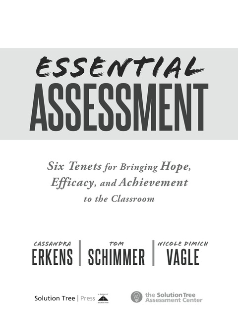 Cover image for book Essential Assessment