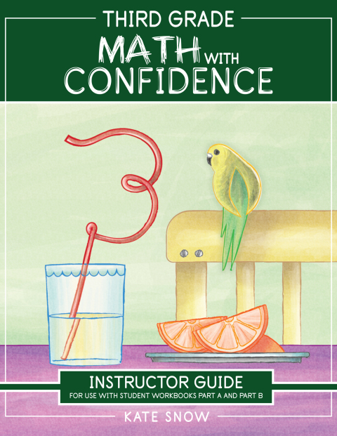 Cover image for book Third Grade Math with Confidence Instructor Guide