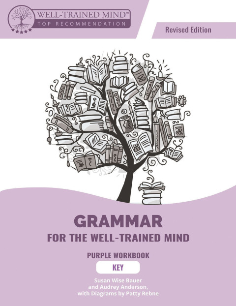Cover image for book Grammar for the Well-Trained Mind Purple Key, Revised Edition (Grammar for the Well-Trained Mind)