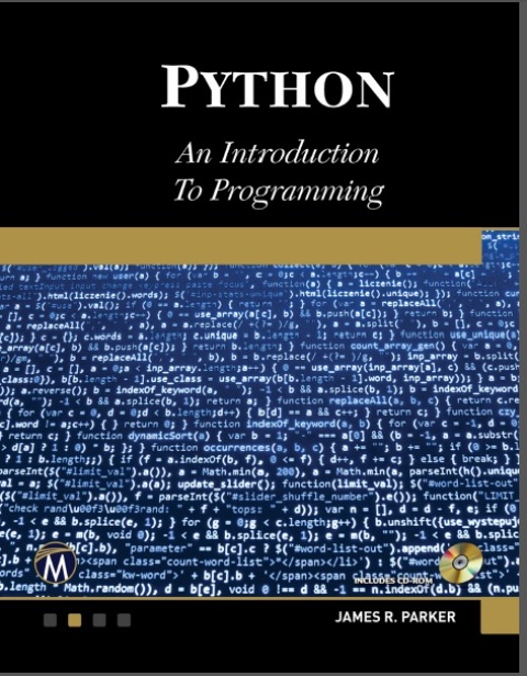 Cover image for book Python. An Introduction to Programming