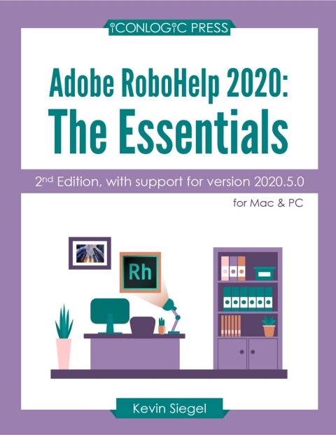 Cover image for book Adobe RoboHelp 2020: The Essentials (for Mac and PC)