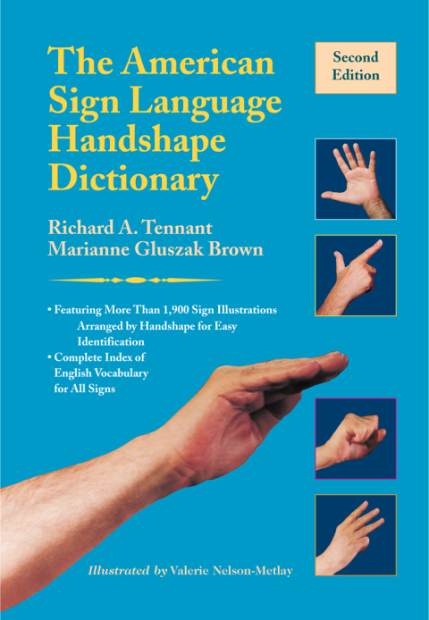 Reflowable The American Sign Language Handshape Dictionary; $47.50