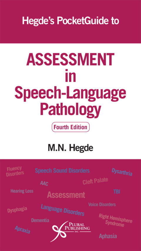 Cover image for book Hegde's PocketGuide to Assessment in Speech-Language Pathology