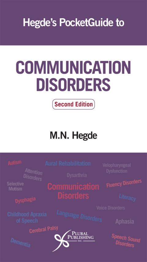 Cover image for book Hegde's PocketGuide to Communication Disorders