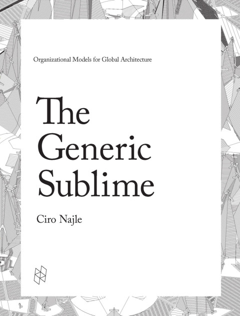 Cover image for book The Generic Sublime