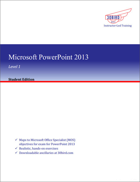 Cover image for book Microsoft PowerPoint 2013 Level 1 (Student Edition)