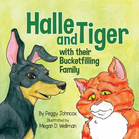 Cover image for book Halle and Tiger with their Bucketfilling Family