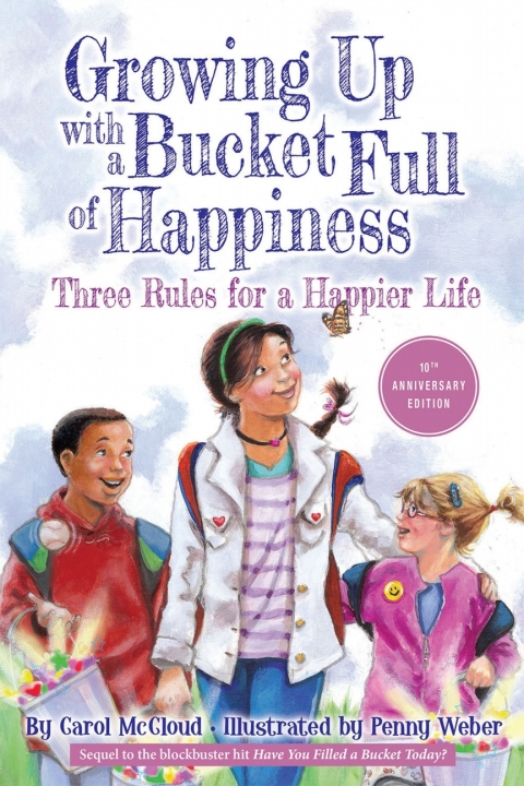 Cover image for book Growing Up with a Bucket Full of Happiness