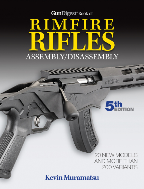 Cover image for book Gun Digest Book of Rimfire Rifles Assembly/Disassembly, 5th Edition