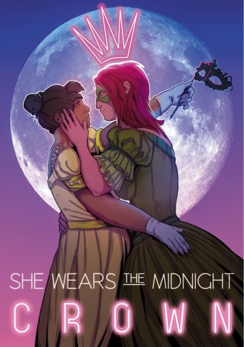 Cover image for book She Wears the Midnight Crown