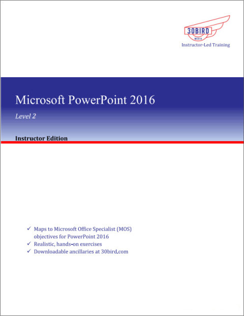 Cover image for book Microsoft PowerPoint 2016 Level 2 (Instructor Edition)