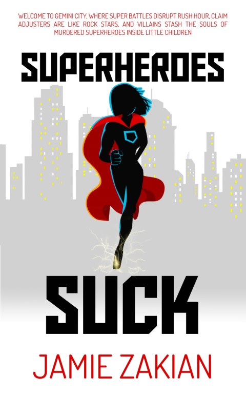 Cover image for book Superheroes Suck