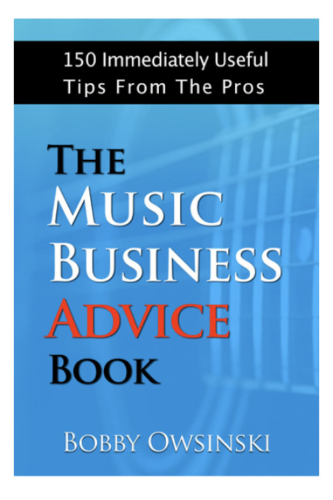 Cover image for book The Music Business Advice Book