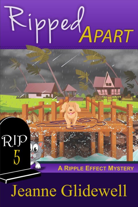 Cover image for book Ripped Apart (A Ripple Effect Cozy Mystery, Book 5)