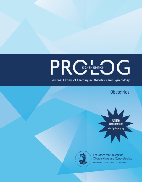 Cover image for book PROLOG: Obstetrics (Assessment & Critique)